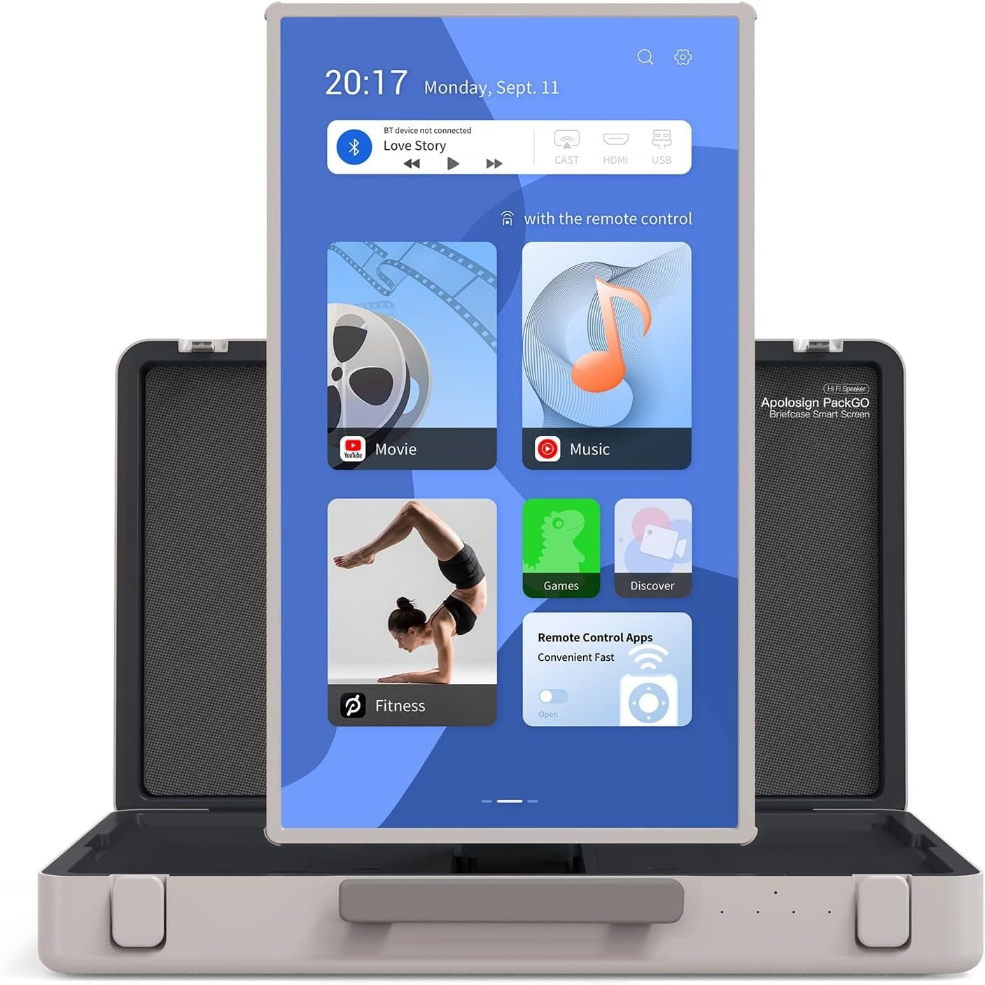 NeoScreen - 27-inch Smart Touchscreen Portable TV