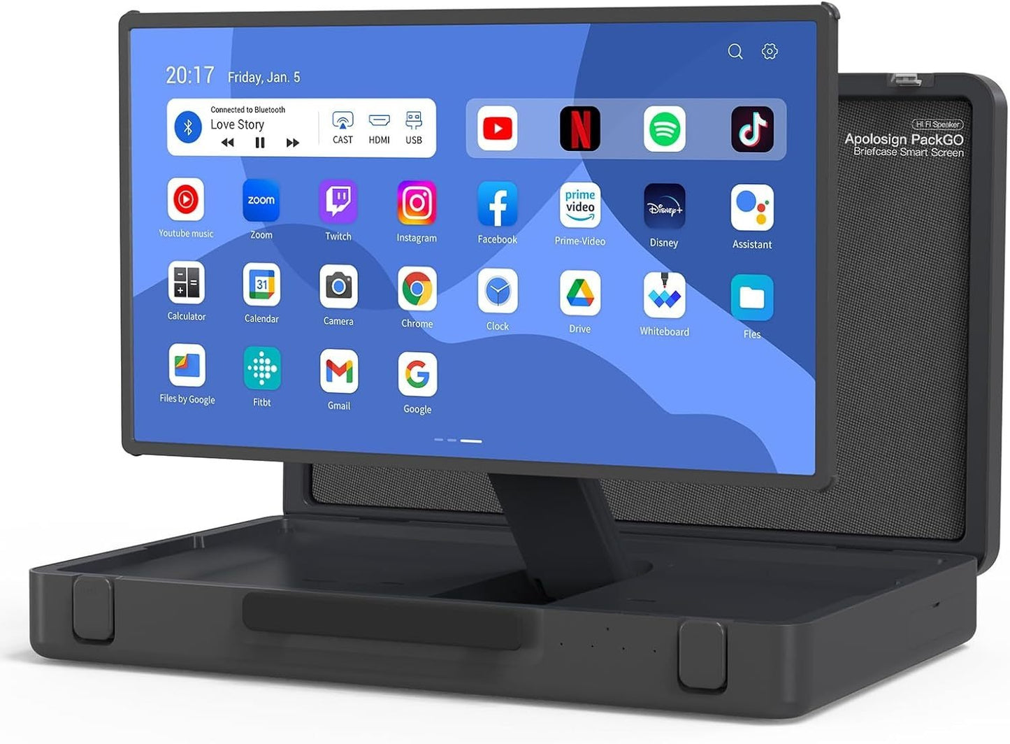 NeoScreen - 27-inch Smart Touchscreen Portable TV