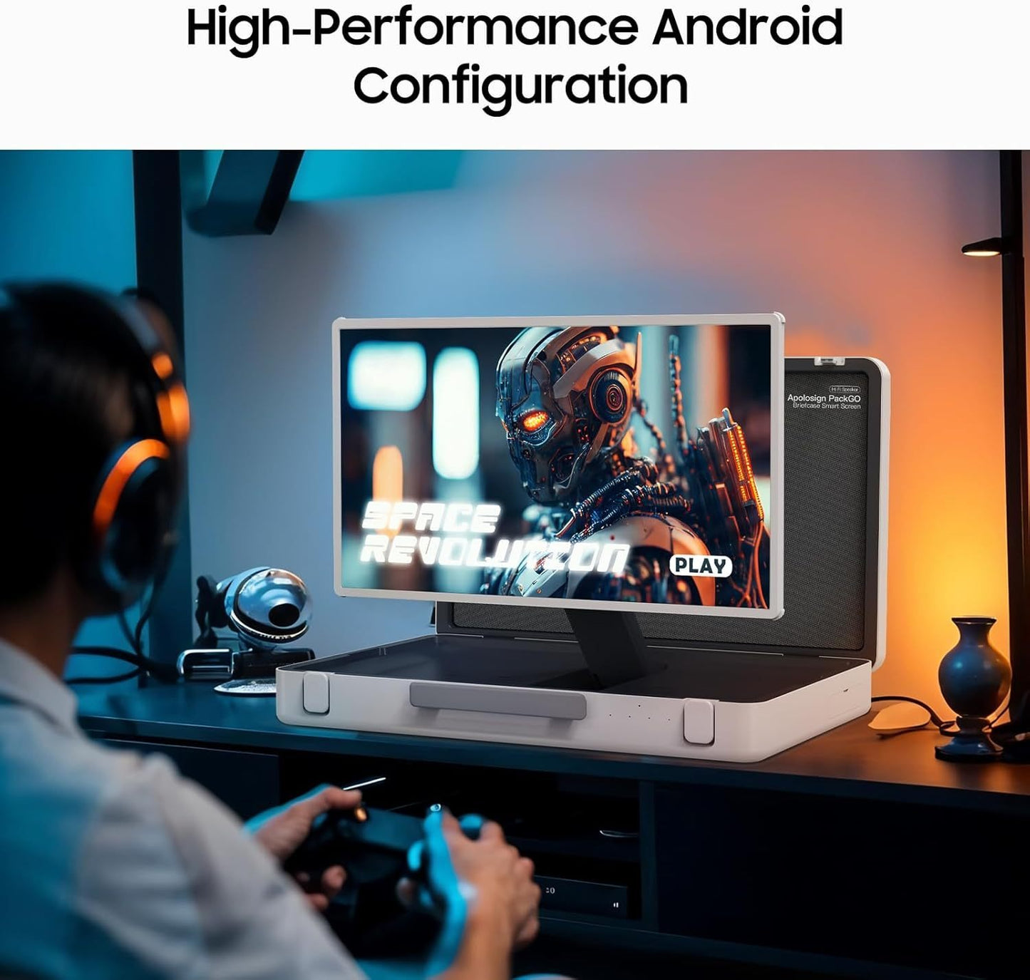 NeoScreen - 27-inch Smart Touchscreen Portable TV